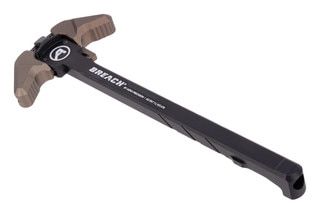 Aero Precision BREACH AR-15 Ambidextrous Charging Handle is made of 7075-T6 aluminum.